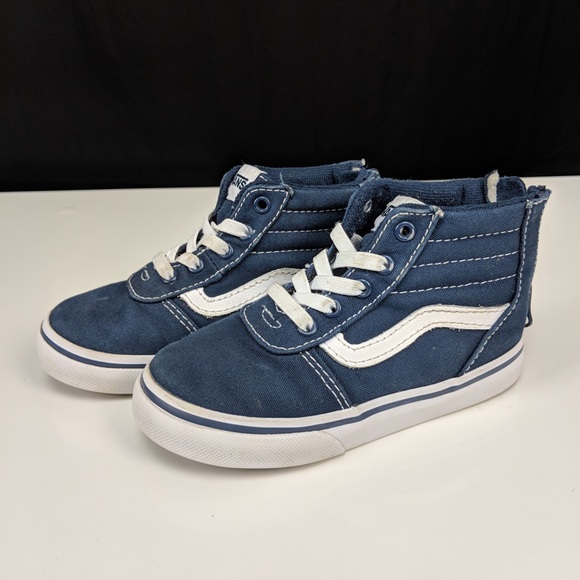 navy blue vans for toddlers